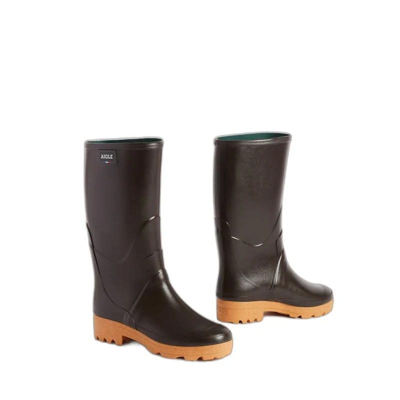Aigle Chambord Pro 2 Iso, Men’s Work Wellingtons, Brown (Brun 001), 9 UK (43 EU)