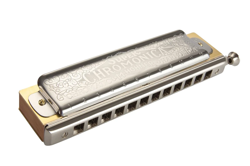 Hohner Super Chromonica Chromatic Harmonica, Key of D