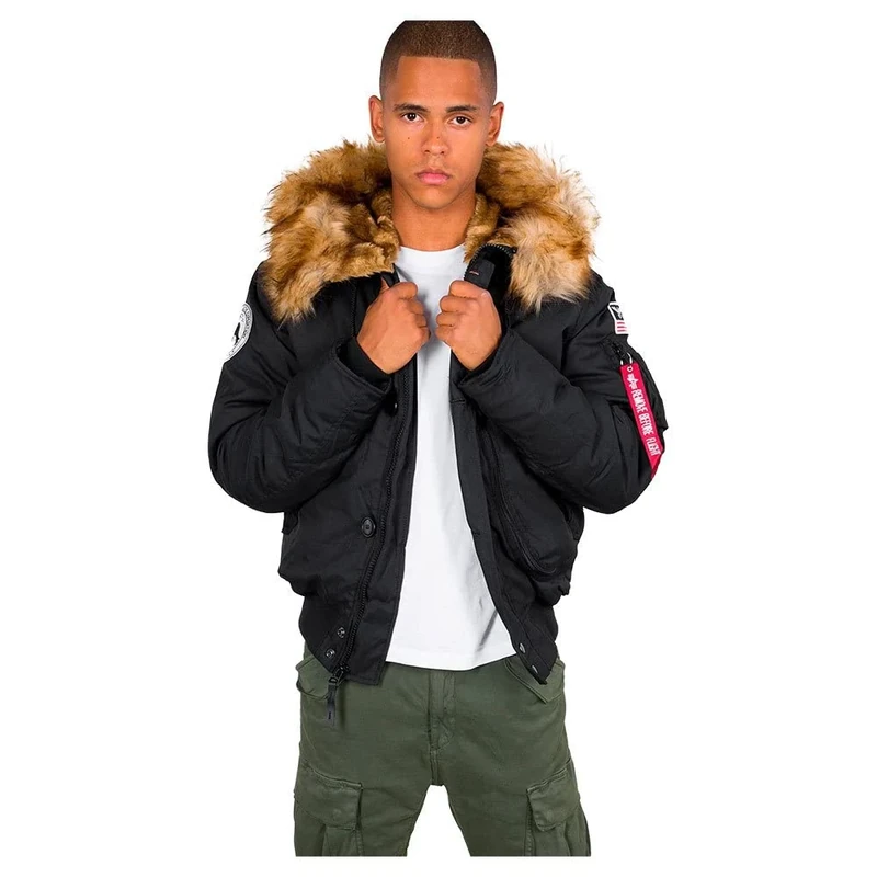 Alpha Industries SV Winter Jacket for Men Black