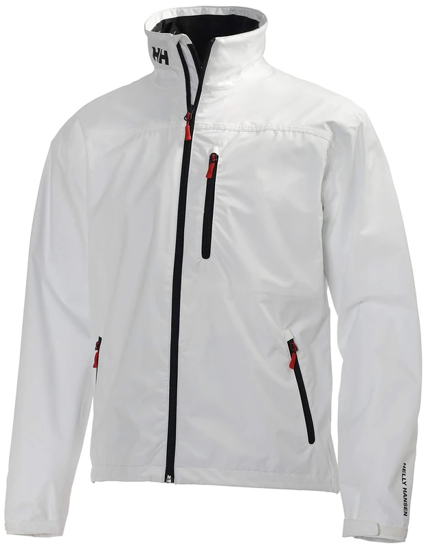 Helly Hansen Men's Crew Jacket, White, 2XL