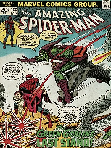Spider-Man "Green Goblin Canvas Print, Multi-Colour, 60 x 80 cm - Image 1