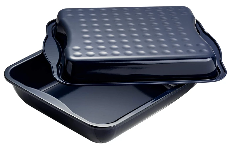 Dr. Oetker Back-Idee Kreativ 1301 Maxi Roasting Tin with Enamelled Lid