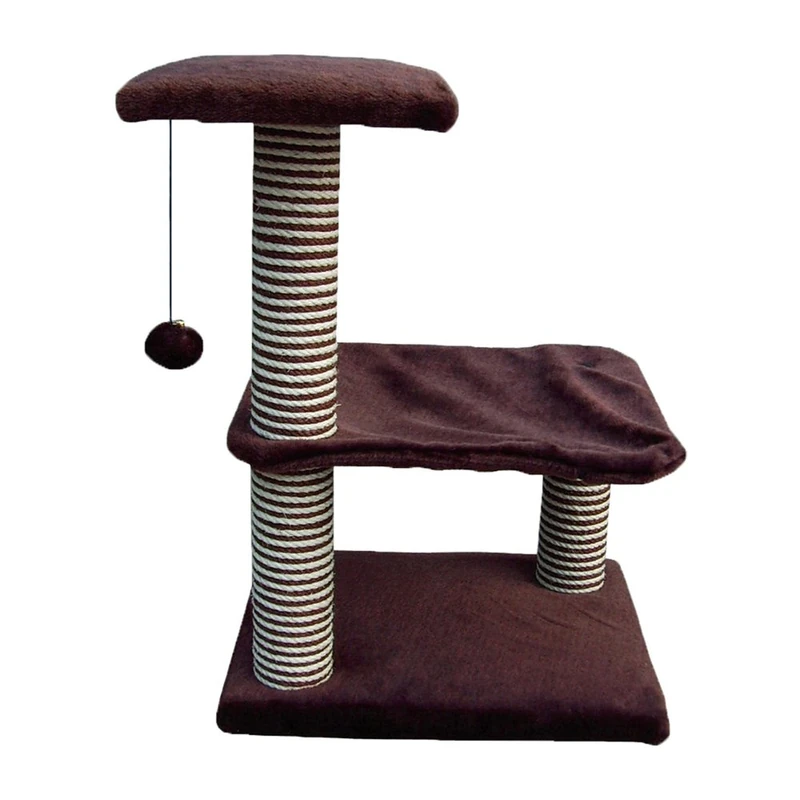 James and Steel 3 Tier Deluxe Cradle Sisal Scratcher, 72 cm