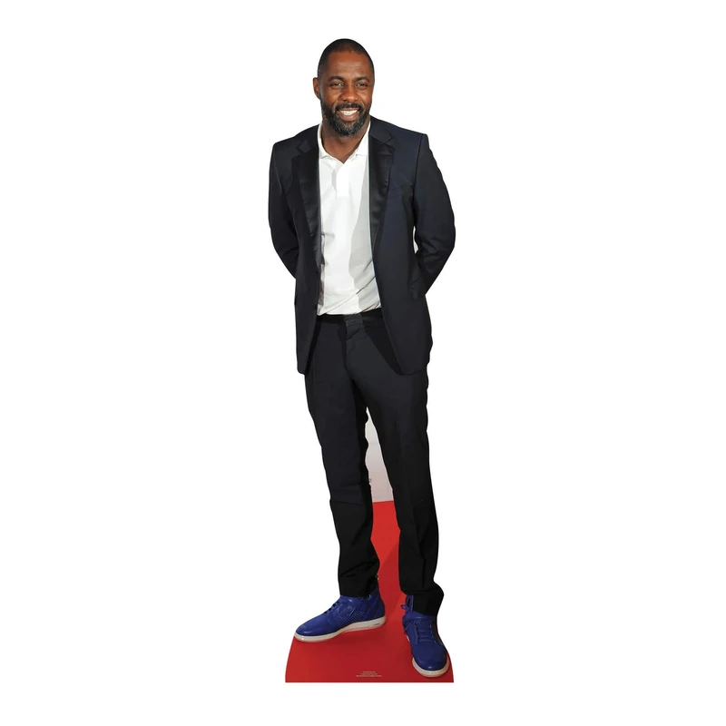 Star Cutouts CS578 Lifesize Idris Elba Cardboard Cutout 189cm Tall
