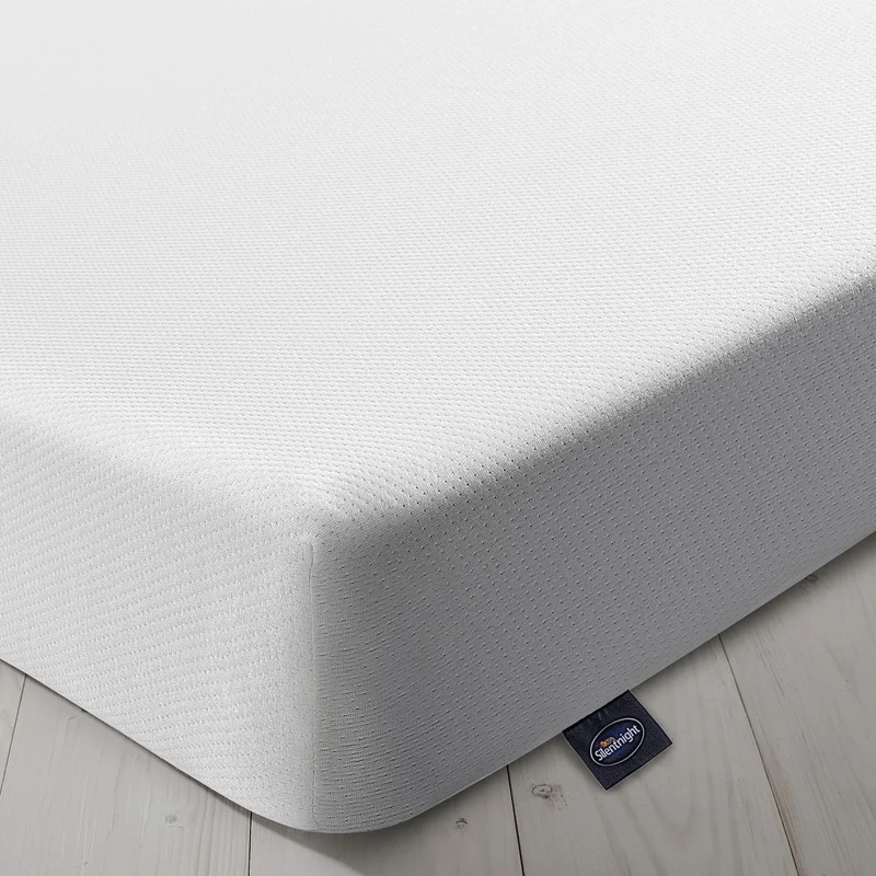 Silentnight Comfort Rolled Foam Mattress | Medium Soft | Euro King, White