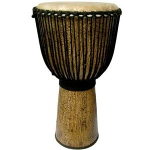 World Rhythm Student 8 inch Djembe Drum - Gold