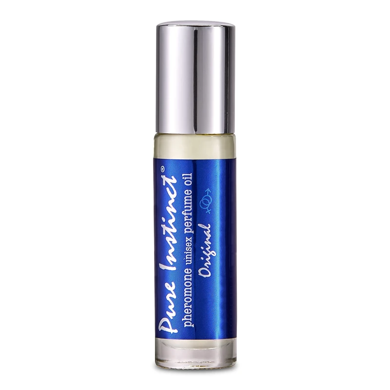 Pure Instinct Pure Instinct Roll-On - The Original Pheromone Infused Essential Oil Perfume Cologne - Unisex For Men and Women - TSA Ready