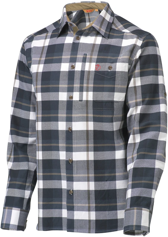 Fjallraven Men's Fjällglim M Long Sleeved T-Shirt, Blue, XL, F81380-Dark Blue-XL