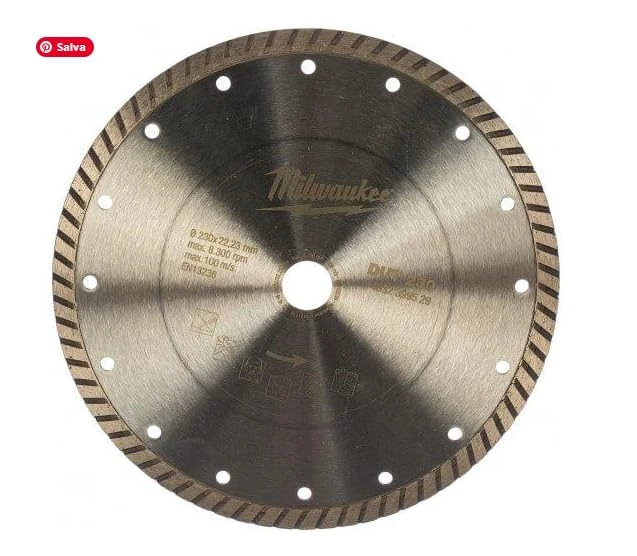 Disco diamante TURBO - DUT 230mm