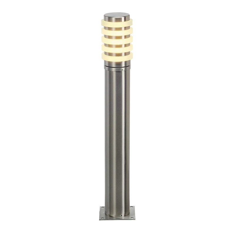 SLV Free-Standing lamp Big Nails Plus 50 / Outdoor Illumination for Paths, Walls, entrances, LED Outdoor Garden lamp / E27 IP44 23W Stainless Steel