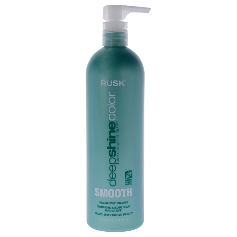 Deepshine Color Smooth Sulfate-Free Shampoo by Rusk for Unisex - 25 oz Shampoo