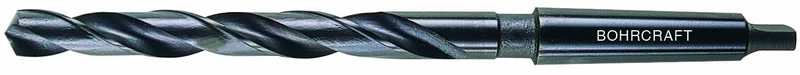 Bohrcraft Spiral Drill Bit DIN 341 High-Speed Steel Milled Type N 43.0 mm/MK 4 Pro Plus in Quadro Pack (1 Pack of 14550304300