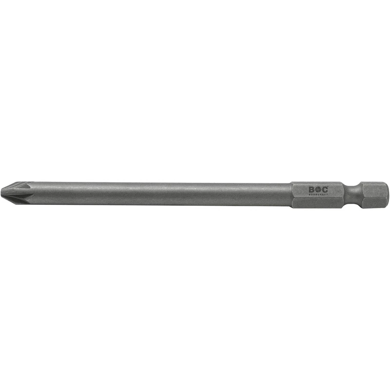 Bohrcraft Screwdriver Bits 1/4-Inch Pozidriv Screws, 2 x 100 mm/Work Box, Pack of 1, 61301500210 - Image 1