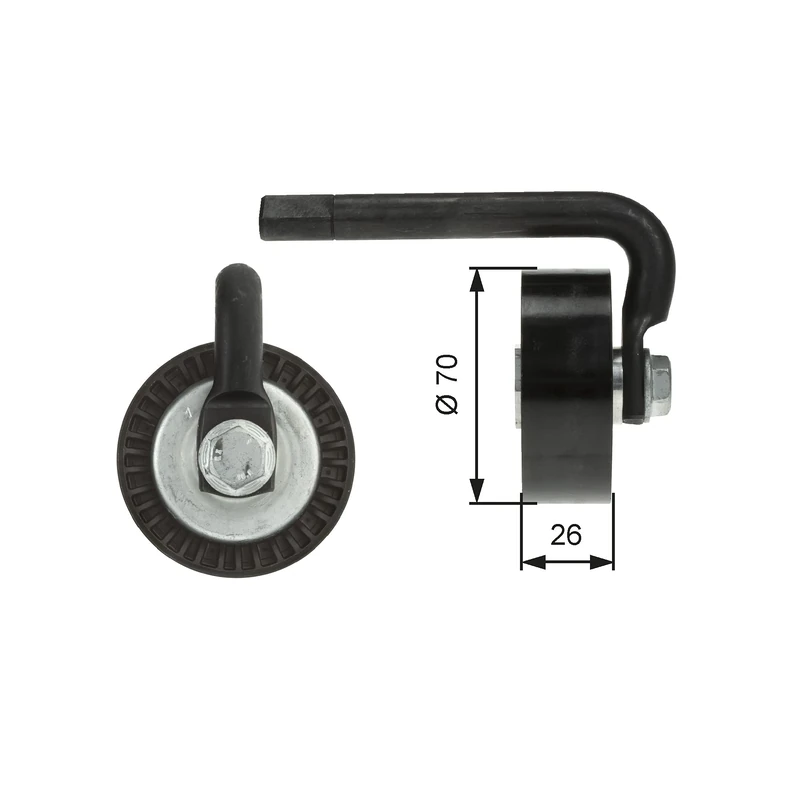 GATES DriveAlign Tensioner T39012