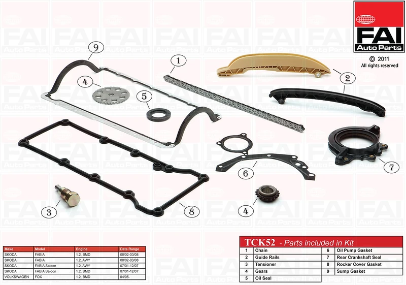 FRENKIT 123009 Repair Kit brake master cylinder