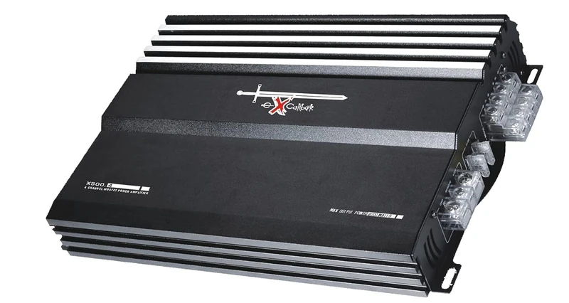 Excalibur X500.4 Power Amplifier (MOSFET, 4-Channel, 2000 W)