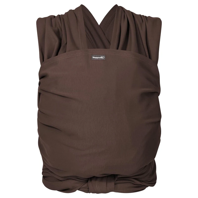 Hoppediz Elastic Baby Sling 4.60m GOTS Cotton - Chestnut