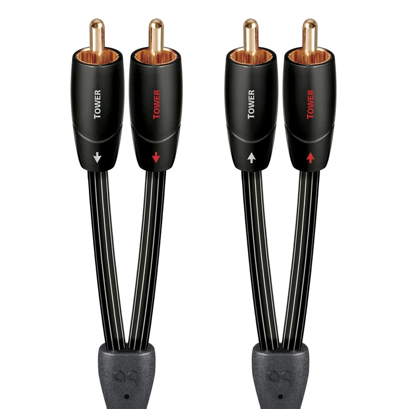 AudioQuest Tower 1.0m RCA Interconnects (Pair)