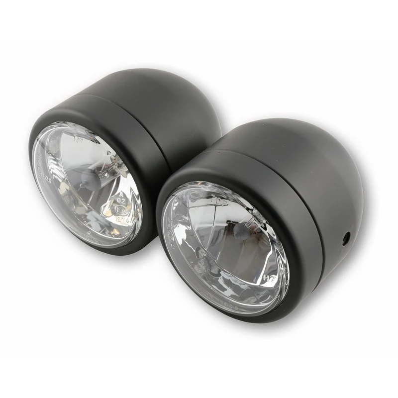 Shin Yo Doppelscheinwerfer schwarz,1x H4 55/60W, 1x H7 55W - Image 1