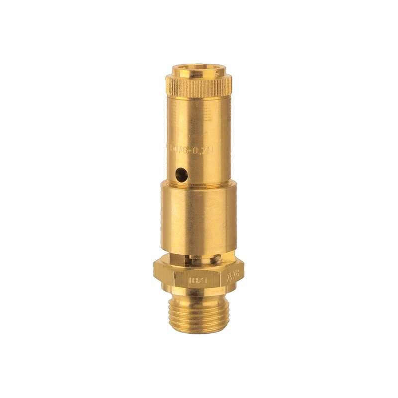 RIEGLER 104437-227.44-4.5 Safety Valve DN 10 Brass G 3/8 Response Pressure 4.5 Bar Pack of 1