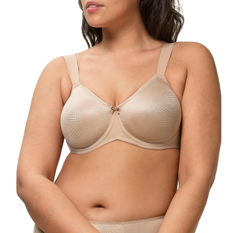 Triumph Essential Minimizer W X Minimizer bra Women's, Smooth Skin, 34D