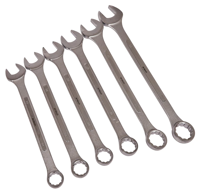 Amtech K1900 6 Piece Jumbo Metric Combination Spanner Set