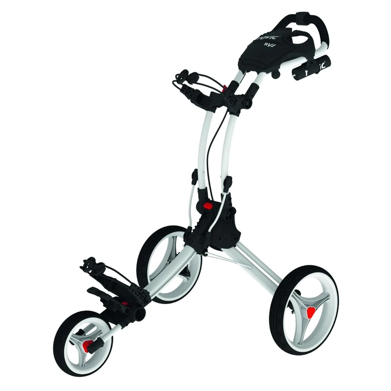 Clicgear Men's Gearovrv1c RV1C Compact Golf Trolley Color White, Arctique Blanc/Blanc, 1 UK