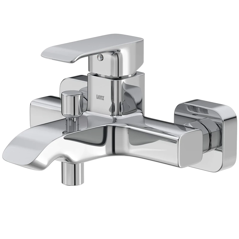 Lenz 44220502 Milana Bath Mixer tap, Chrome