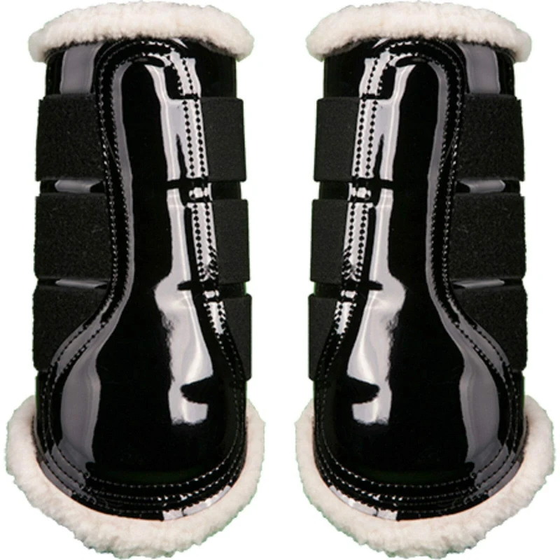 HKM Gaiters - Comfort Lacquer - Soft Lined