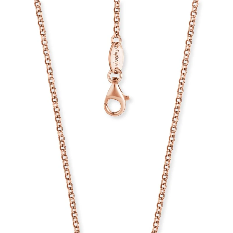 Engelsrufer Belcher Chain Necklace Rose Gold Plated 925 Sterling Silver Thickness 2.1 mm (0.08") Length 70 cm (27.56")