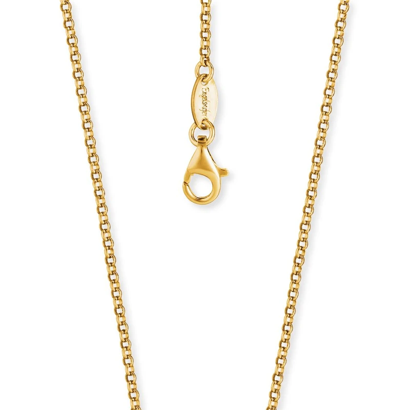 Engelsrufer Belcher Chain Necklace Gold Plated 925 Sterling Silver Thickness 2.1 mm (0.08") Length 42 cm (16.53")