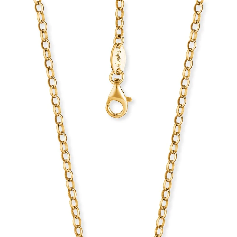 Engelsrufer Anchor Chain Necklace Gold Plated 925 Sterling Silver Thickness 2.85 mm (0.11") Length 45 cm (17.72")