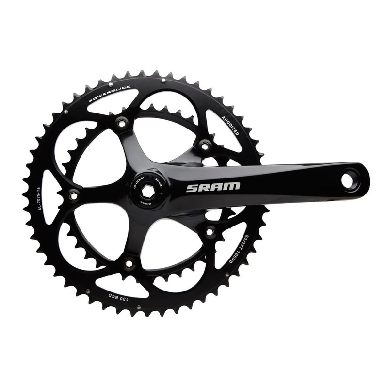 Sram Road 1.1 Courier Chainset with GXP - Black, 17.00 cm - Image 1