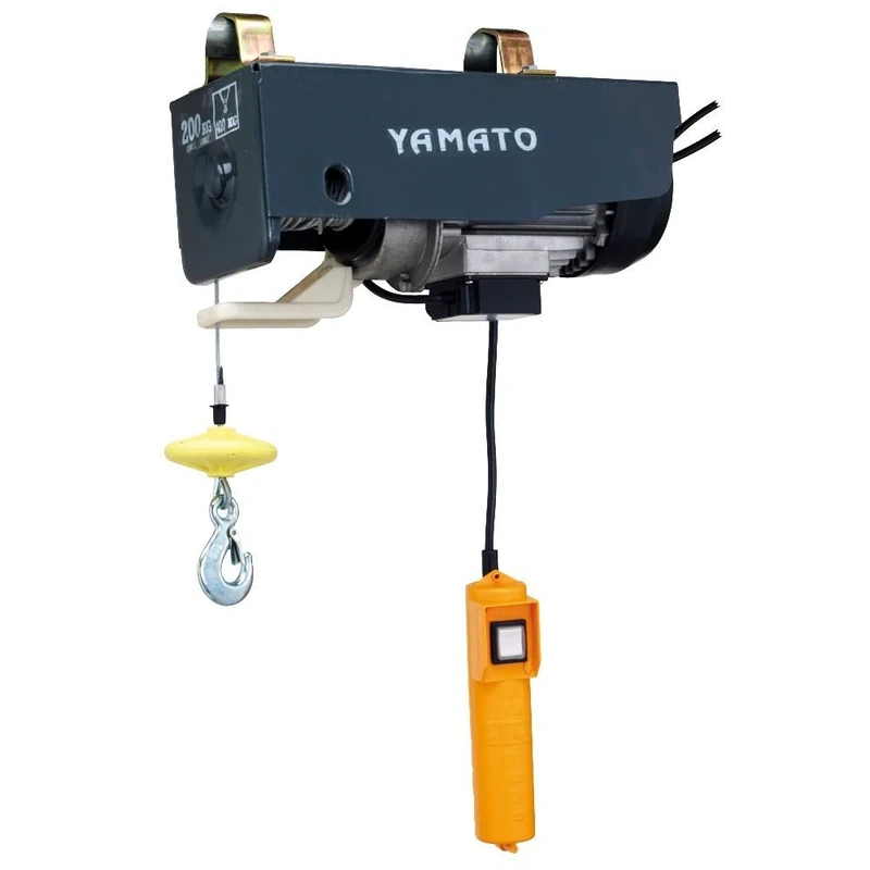 Yamato Electric Hoist Max. Load 250/500 kg Cables Cable Steel 4.2 mm 900 W