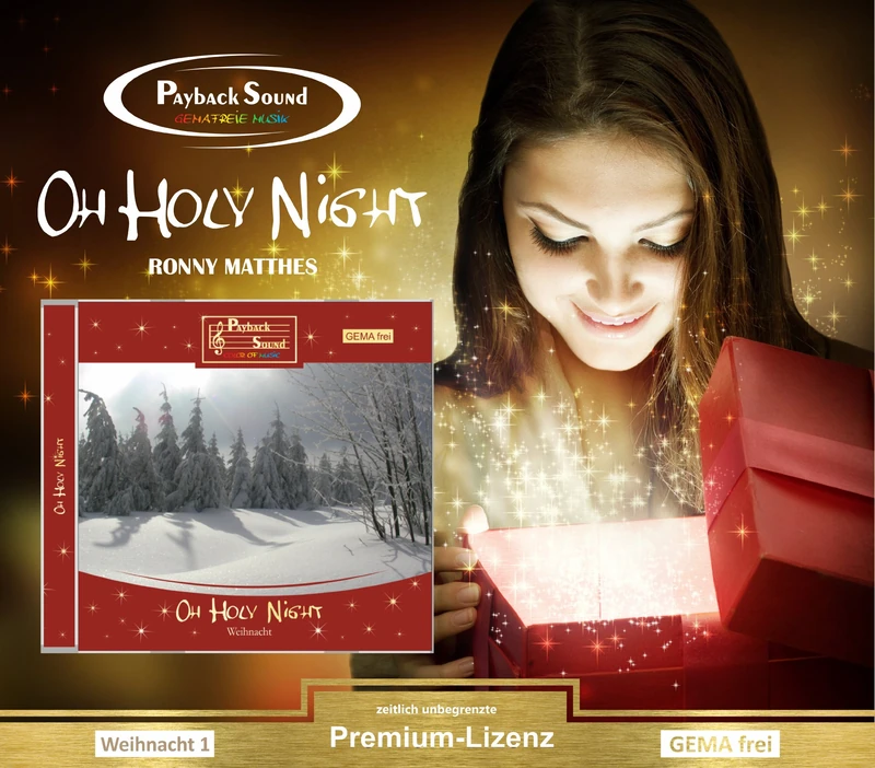 Oh Holy Night-Gemafreie Musik (Premium-Lizenz)
