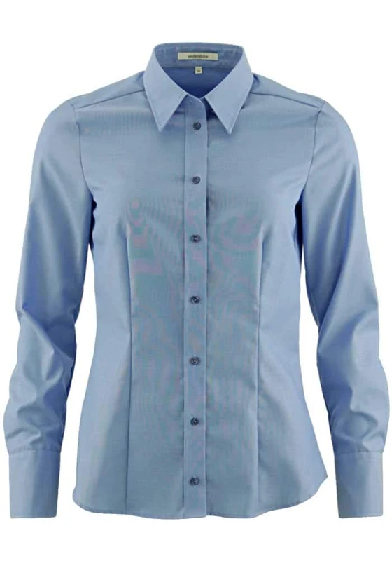 Seidensticker women's blouse - city blouse - shirt blouse - regular fit - long sleeve - plain - 100% cotton