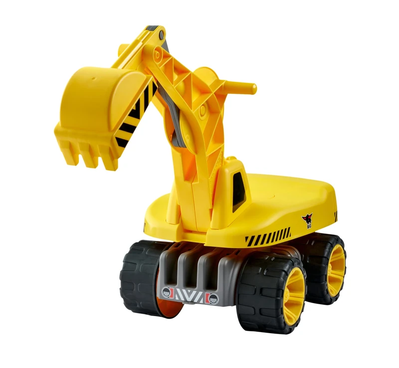 BIG 558111 Power-Worker Maxi Digger Yellow, Single