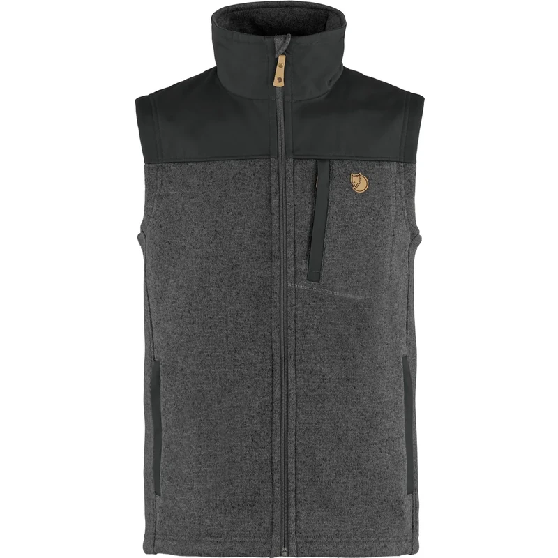 FJALLRAVEN 81727-031 Buck Fleece Vest M Sports vest Men's Graphite Size XXXL