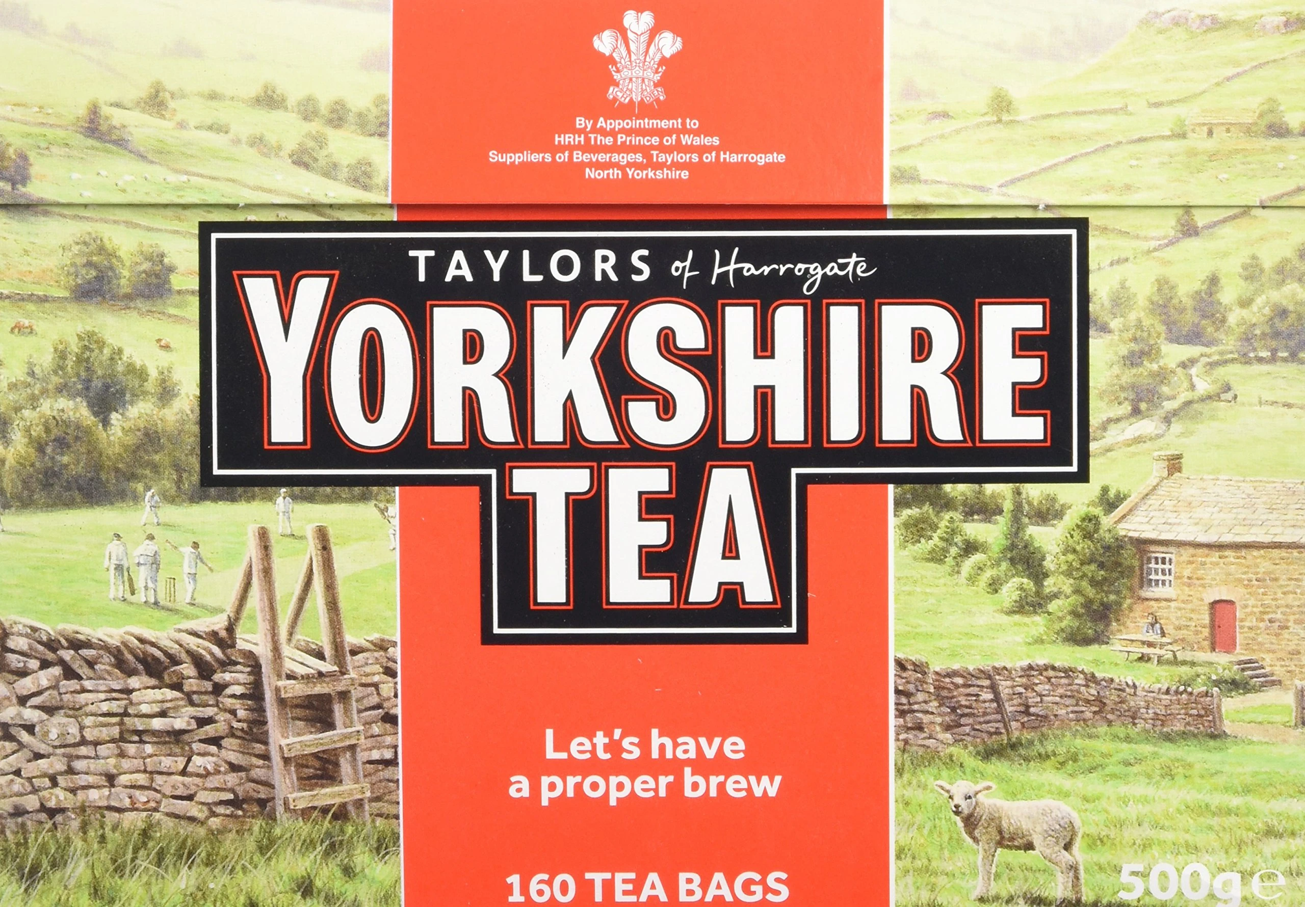 Yorkshire Tea (Pack of 3, Total 480 Bags)