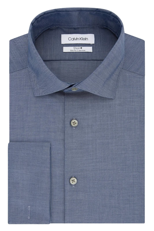 Calvin Klein Women's Two Button Lux Suit Blazer, Navy, 16