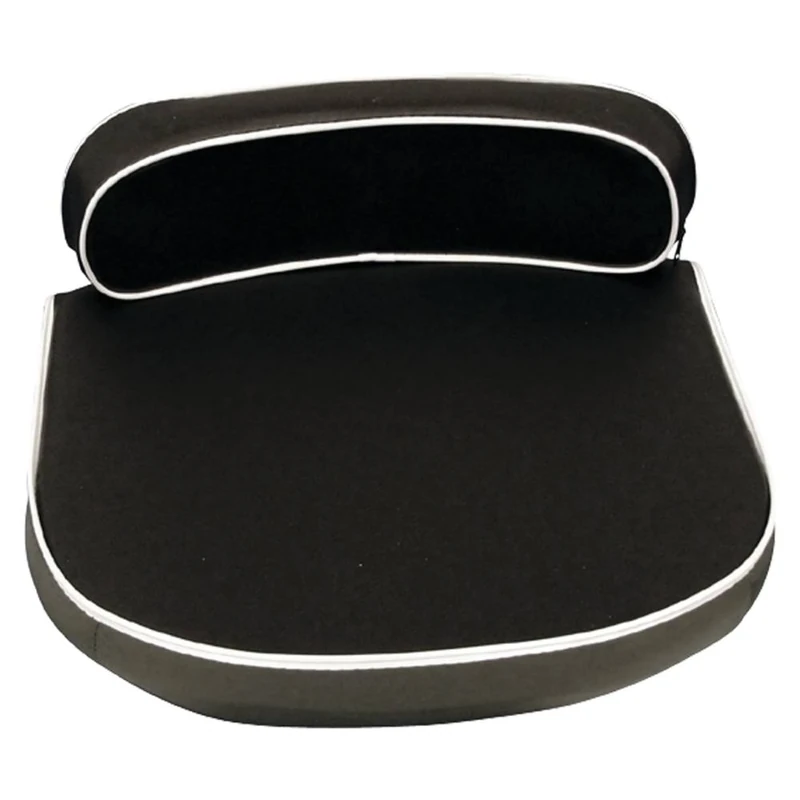 Complete Tractor New 1210-1602 Seat Cushion Set Compatible with/Replacement for Massey Ferguson Tractor - 181326M1 181324M1 Black - Image 1