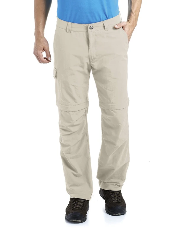 maier sports Trave, Men's Hiking Trousers, Water-Repellent Outdoor Trousers for Trekking and Hiking, Handy Zip-Off Function, Dryprotec Technology, PFC-Free