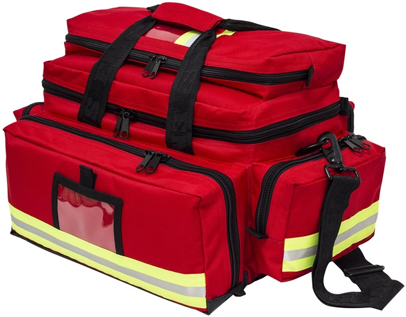 Elite Bags Large Capacity Emergency Bag, Red