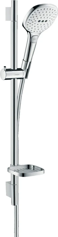 hansgrohe Raindance Select E Shower set 120 3jet EcoSmart 9 l/min with shower rail 65 cm and soap dish