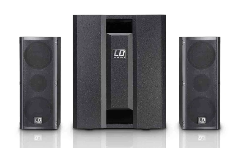 LD Systems DAVE 8 ROADIE - Portable active PA system with 3-Channel mixer - Image 1