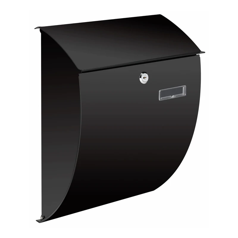 Perel BG61003 Nice Letter Box Black