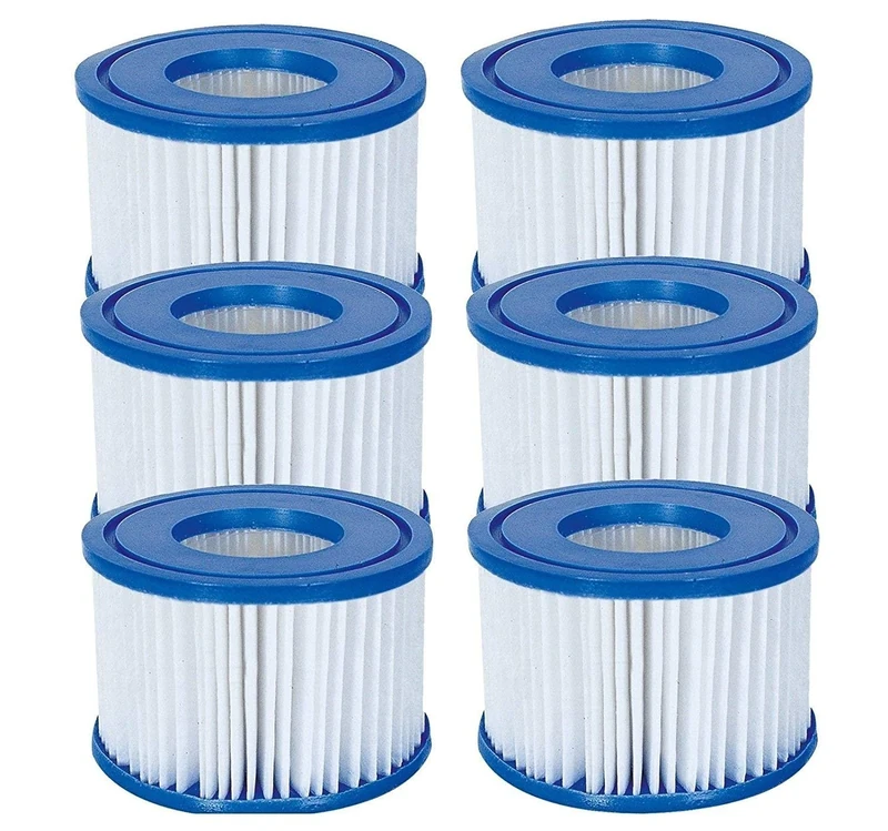 Bestway Filter Cartridge VI for Lay-Z-Spa Miami, Vegas, Monaco 3 x Twin Pack