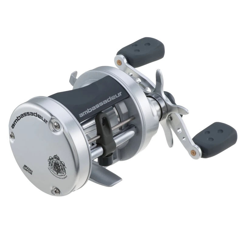 Abu Garcia Ambassadeur S Multiplier Reel - Round Casting Reel with Level Wind