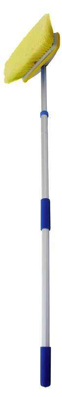 Star brite 040191 3'-6' Standard Extending Handle With 8" Soft Deluxe Brush, Yellow