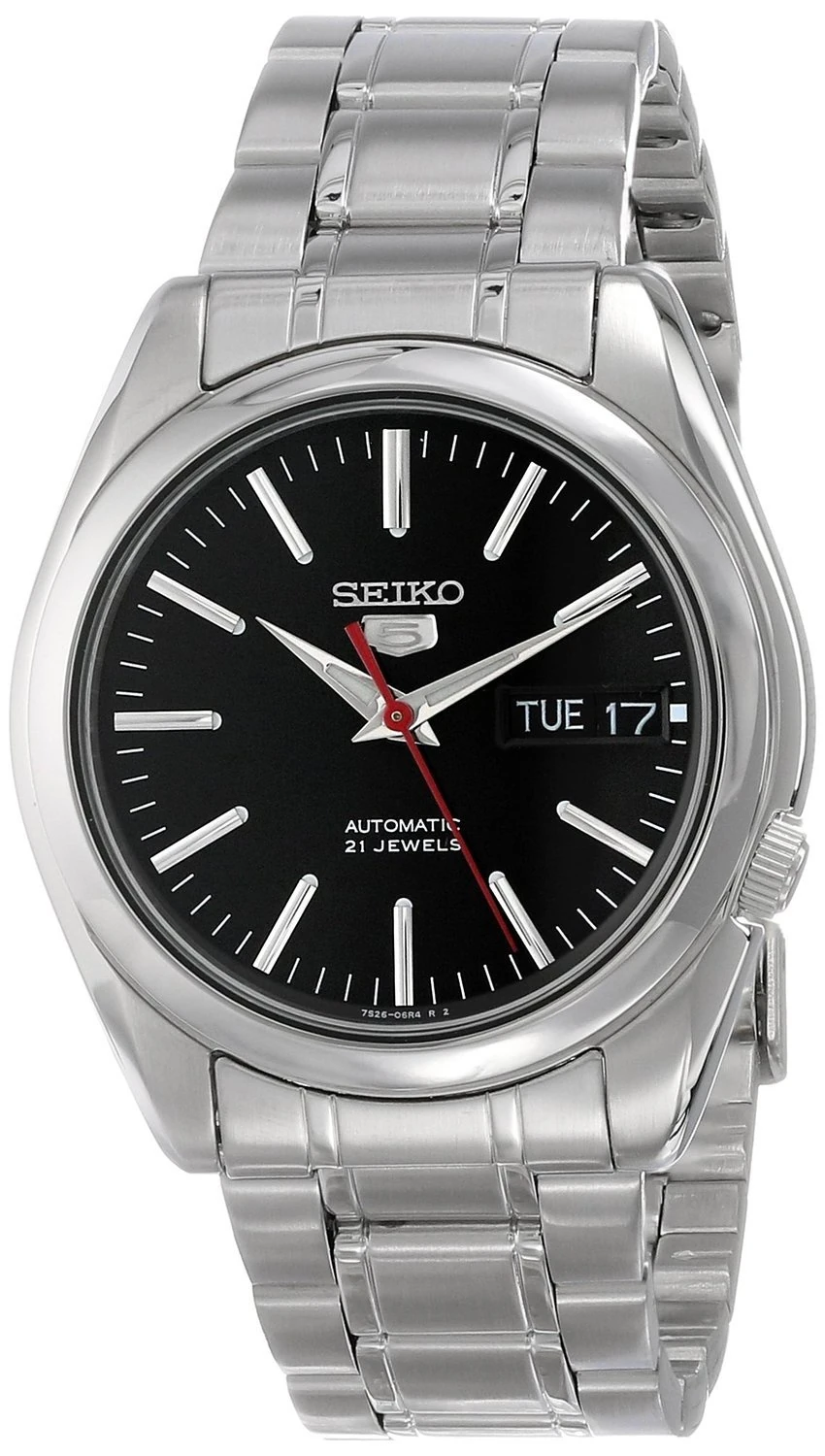 Seiko Men's Analogue Automatic Watch with Stainless Steel Bracelet – SNKL45K1